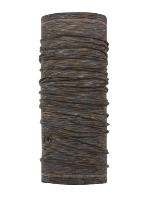 Lightweight Merino Wool - Fossil Multi Stripes