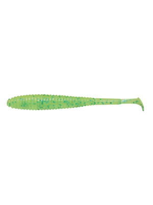 3.8" Ishad Tail - DOUBLE CHARTREUSE