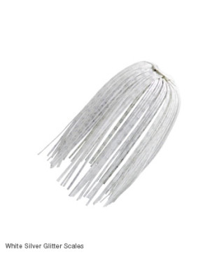 EZ Skirt - White Silver Glitter