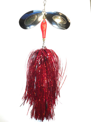 Flashabou bucktail red
