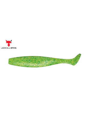 DAGGER MINNOW 3.5” - CHARTREUSE LIME - CHART FLAKE