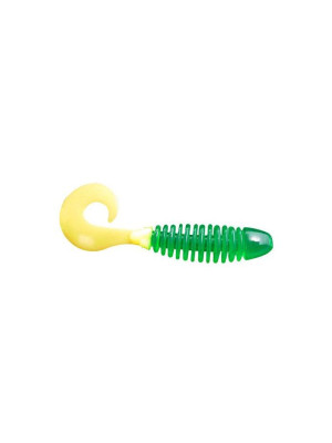1.5" Wooly Curltail - LEMON LIME